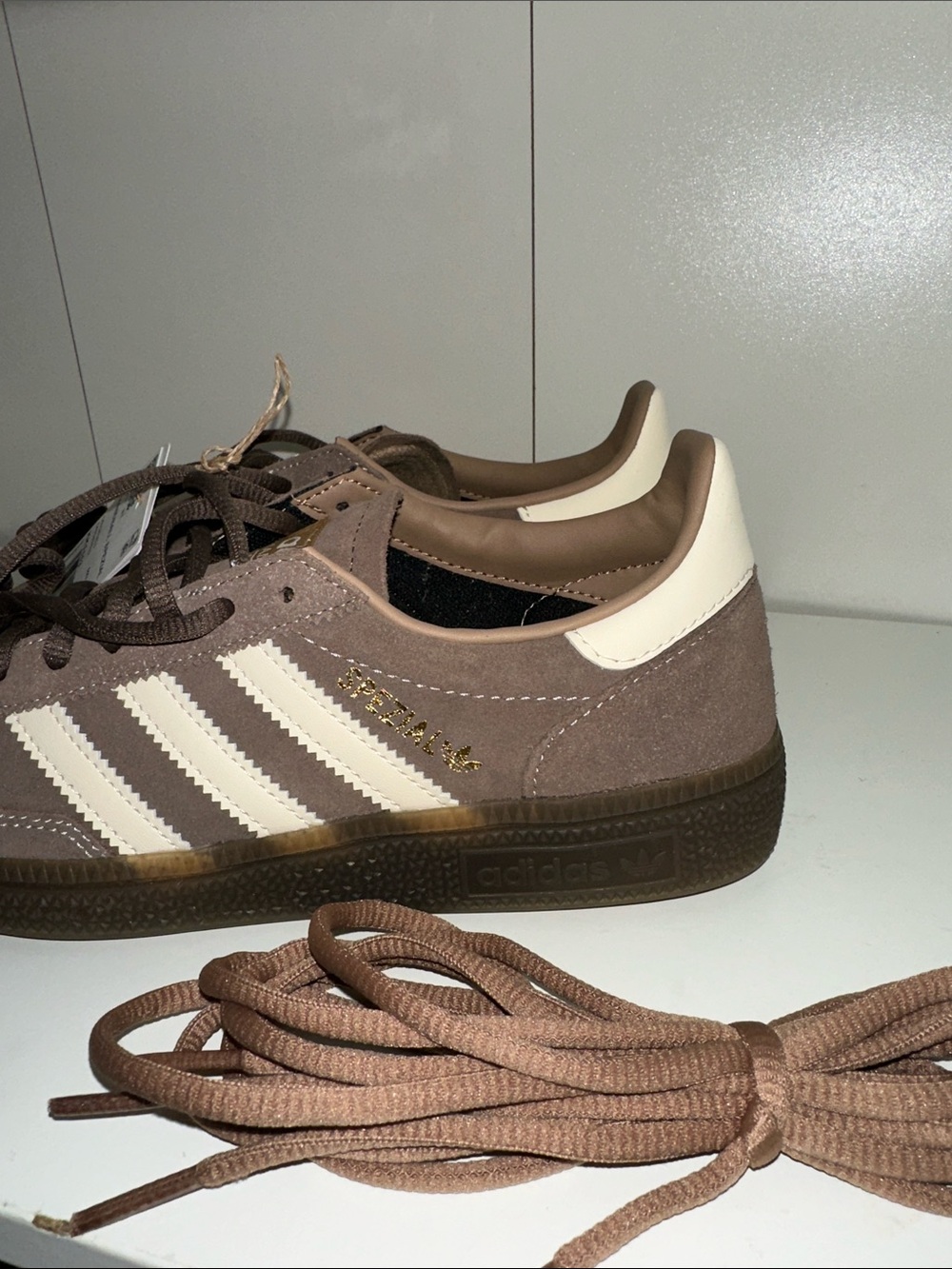 adidas Originals brown Handball Spezial sneakers - Picture 9 of 10